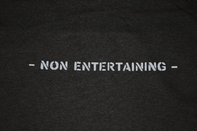 non entertaining